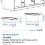 trofast storage units x 2 Image 6