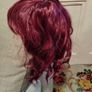 Sexy curly realistic burgundy wig for crossdresser or sexy girls Image 6