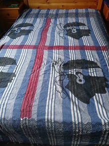 Light Big Throw, New, but washed