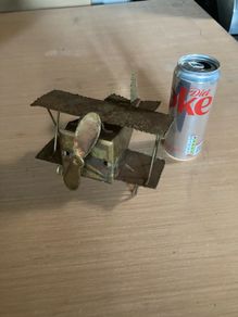 Metal aeroplane