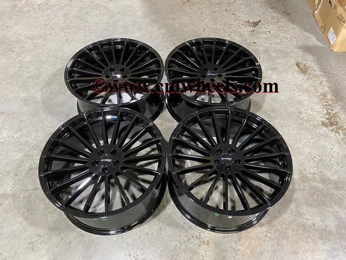 23" Inch Str4 Alloy Wheels 5x120 74.1 Bmw Jeep E70 E71 F15 F16 F85 F86 X5 X6 X5m X6m