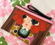 Orla Kiely rare Dee Dee Pouch
