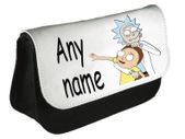 Rick and Morty personalised pencil case/make up bag