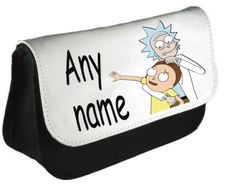 Rick and Morty personalised pencil case/make up bag