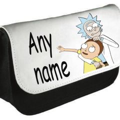Rick and Morty personalised pencil case/make up bag