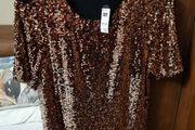 Ladies sequinned top.