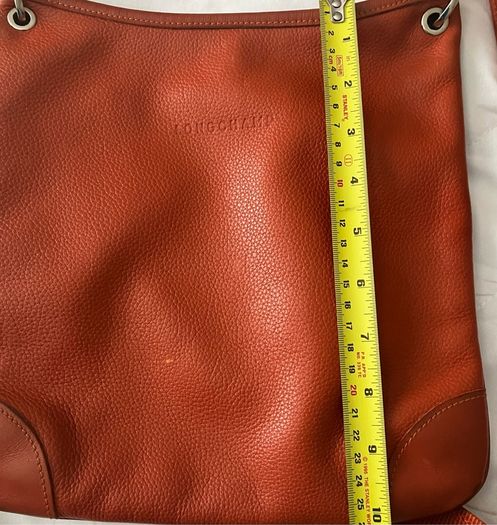 LONGCHAMP Orange Leather Bag for sale.  Collection only from Naas Co Kildare