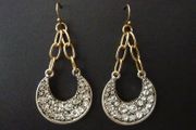 Art Deco Vintage Style Crystal Statement Drop Earrings