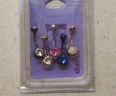 Diamond Belly Bar Mix (X5)