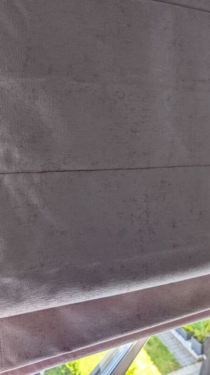 Roman blinds rose blackout
