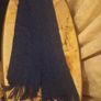 Blue Glitter Scarf Image 2