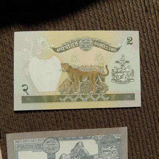 Nepal,lot of 4 Uncirculated Banknotes.1981-.