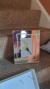 Belleek Silver Picture Frame ( New )