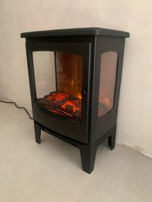 Electric stove effect heater, electric heater 1800W