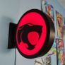 ThunderCats Inspired LED Light Box Sign, Retro 80s Cartoon Wall Light, Gaming Room Decor, Man Cave Sign, TV Nostalgia Gift Image 5