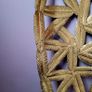 Pair of gold leaf fruit bowl/wall art Image 3