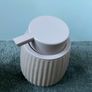 Soap dispenser + toothbrush holder bathroom SET NIKKALA rose Image 7