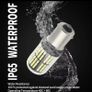 2pcs  P21W LED White Bulbs 144smd CanBus Reverse/Turn Signal Light No hyper flash Image 3
