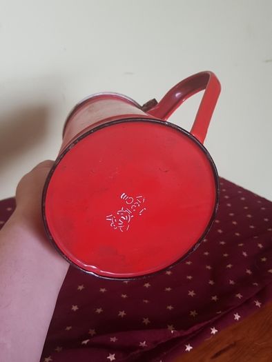 Vintage metal jug