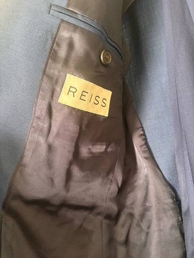 Reiss Duke Navy Suit - chest 38" waist 32"