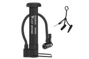 Bicycle Pump 80 PSI Bike Manual Air Pump Balloon Tire Inflator Schrader Valve Floor Pump Cycling Accesories