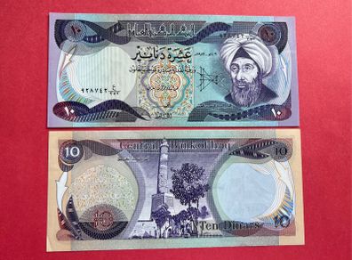 Iraq  10 Dinars.  1982. (uncirculated ) Pick 71 .