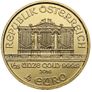 Small rare 2016 1/25 oz 1.3gr Austrian Gold Philharmonic  Coin Image 2