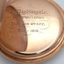 An Antique 9K Gold Double-Cased Pocket Watch. Image 3