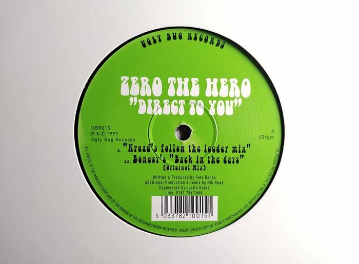 Zero The Hero - Direct To You - Ugly Bug Records - ORIGINAL Mix! Near MINT Condition!!
