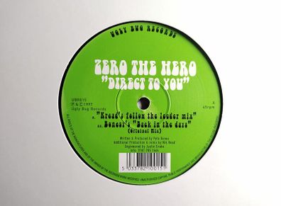 Zero The Hero - Direct To You - Ugly Bug Records - ORIGINAL Mix! Near MINT Condition!!