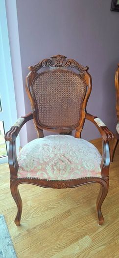 Inlaid Italian Rosewood Dining Room set