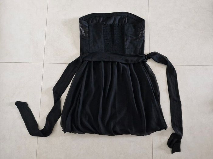 House Mini Dress / Long top black size M/L