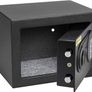 NEW SALE | Electronic Safe, 17x23x17cm (HxWxD), Carbon Satin Black Image 4