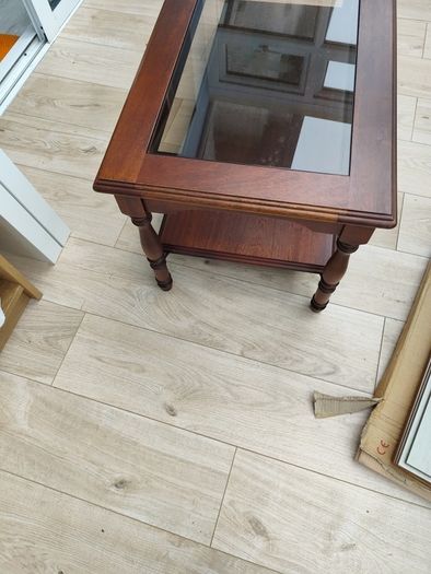 Mahogany coffee table