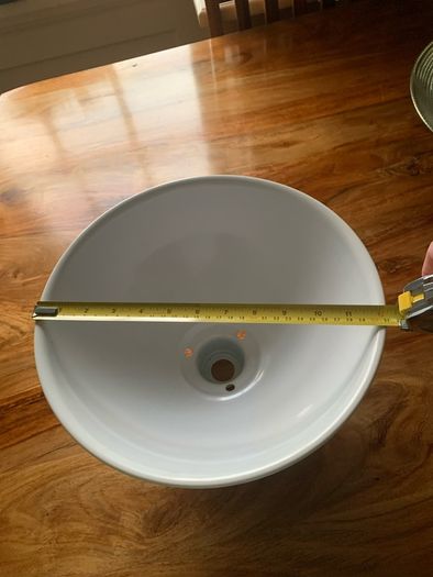 Vintage yellow light shade