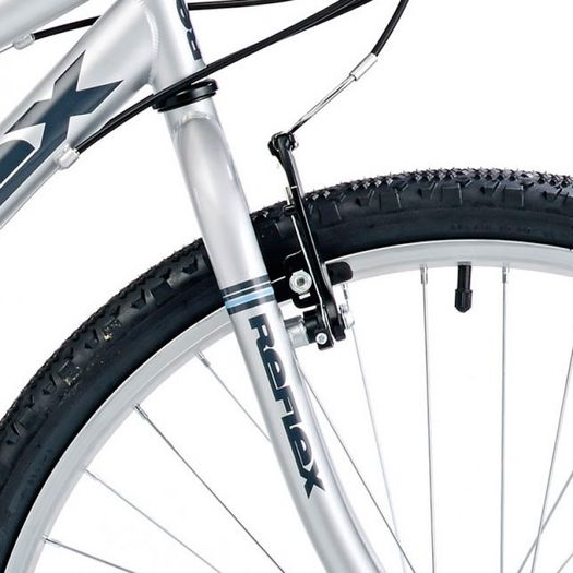 17" Reflex Intrigue Ladies, 18 Speed, Chrome Silver