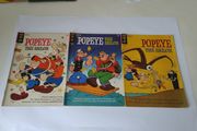 Popeye The Sailor Comic 75 76 and 77 from 1965