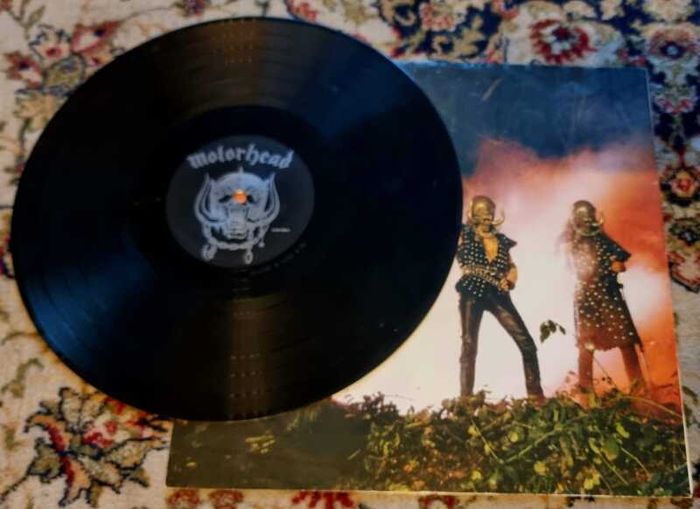 LP Motorhead: Bastards Black Vinyl Record 2013, ZYX Music GCR 20002-1N - Motorhead-Iron fist.1982, LP.204 636-320.Bronze Records.