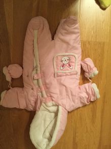 Girls Snowsuit age 3-6 months