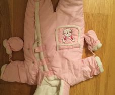 Girls Snowsuit age 3-6 months