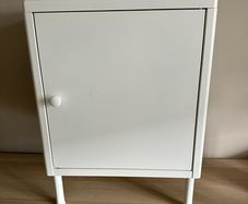Dynan cabinet with door white metal Ikea
