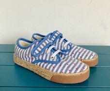 M&S canvas espadrilles summer shoes 11jnr