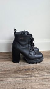 Tommy Hilfiger High Heels Platform Black Boots