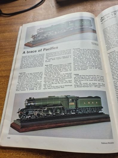 Rare Find: Vintage Railway Modellier December 1981.