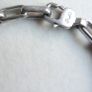 Vintage Armani Sterling Silver 925 hallmarked bracelet with cross charm by designer Emporio Armani length 8,5" - 26g Image 8