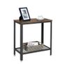 New Industrial Side, End, Bedside Table With Mesh Shelf -FREE P&P Image 2