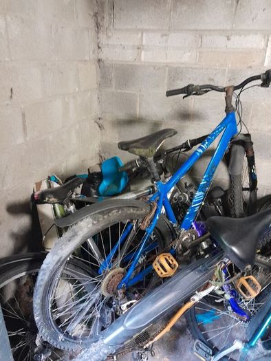 mountain bikes