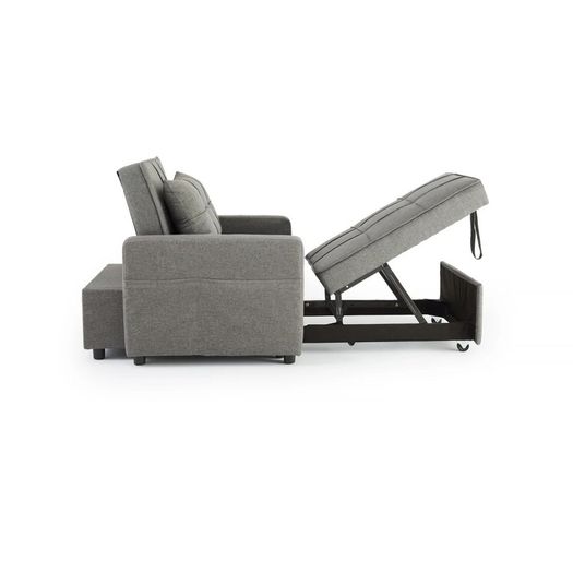 Grey 1 Seater Sofa Bed, Pabs