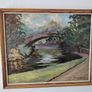 Two Oil Paintings of Robswall tower, Malahide 1969 and Duck Pond, possibly Stephens Green. Image 2