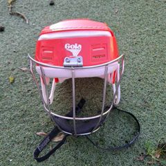 Red Gola helmet